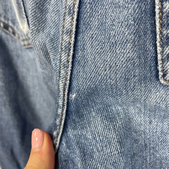 Aeropostale High Rise Wide Leg Blue Denim Jeans 000R Women’s GUC - Picture 6 of 12